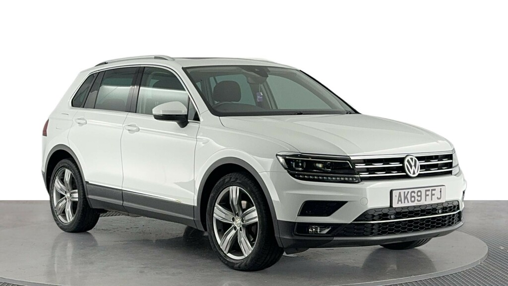 Volkswagen Tiguan 2.0 Tdi Sel Suv Euro 6 Ss 15 AK69FFJ White #2