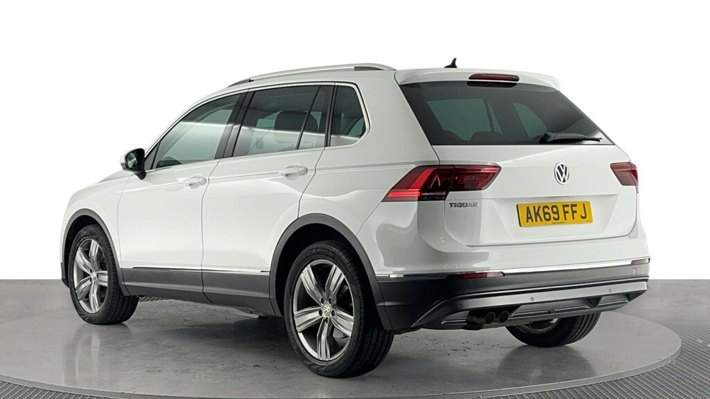 Volkswagen Tiguan 2.0 Tdi Sel Suv Euro 6 Ss 15 AK69FFJ White #6