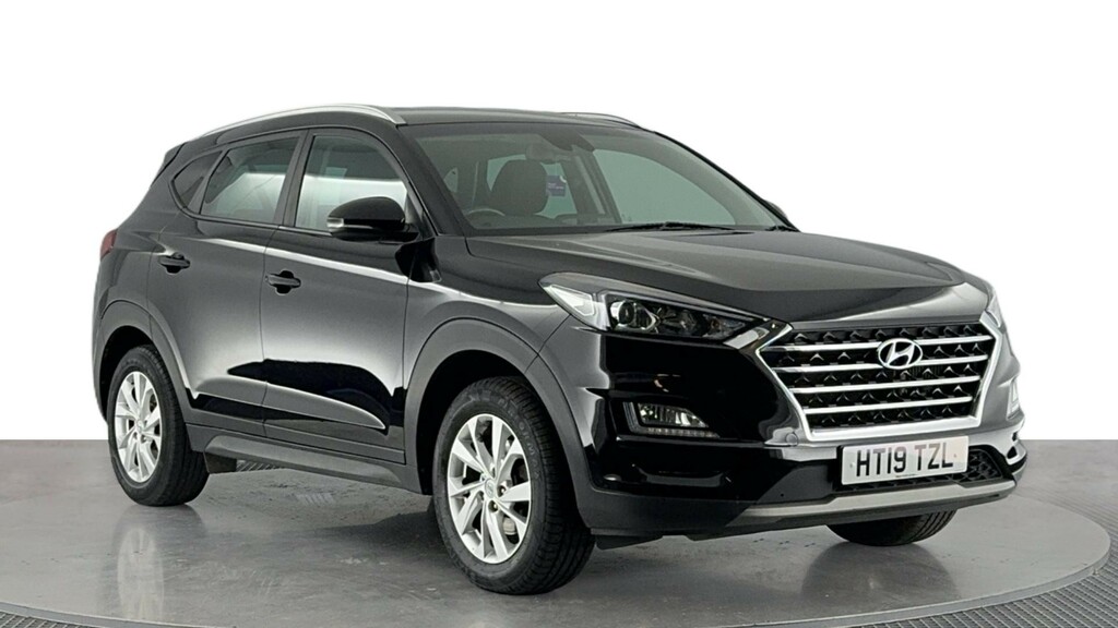 Hyundai Tucson 1.6 Crdi Se Nav Suv Euro 6 Ss HT19TZL Black #2