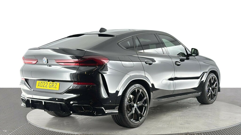 BMW X6 3.0 30D Mht M Sport Suv Hybrid Xdr AO22GRZ Black #4