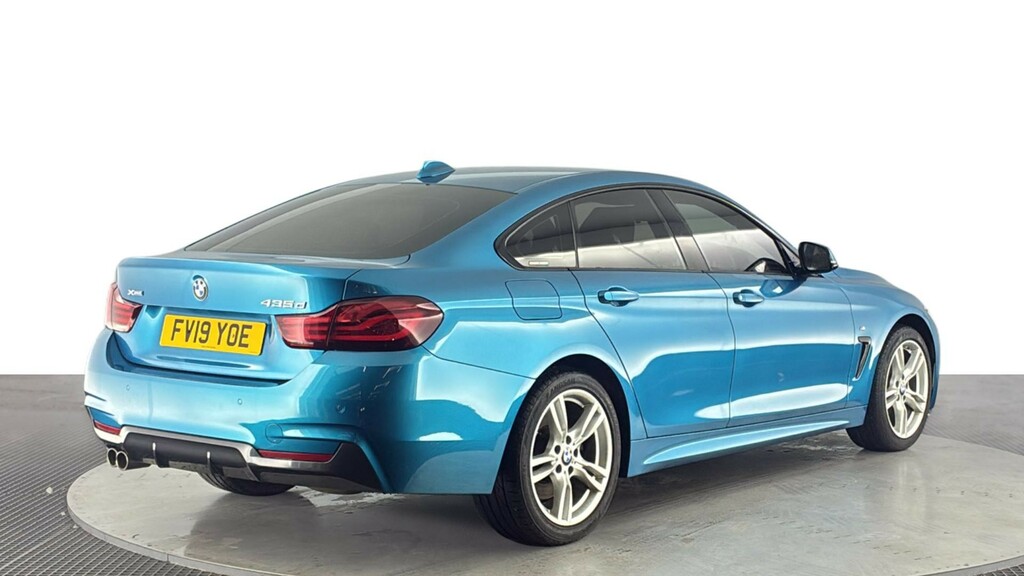 BMW 4 Series Gran Coupe 3.0 435D M Sport Hatchback Xdrive Blue #4