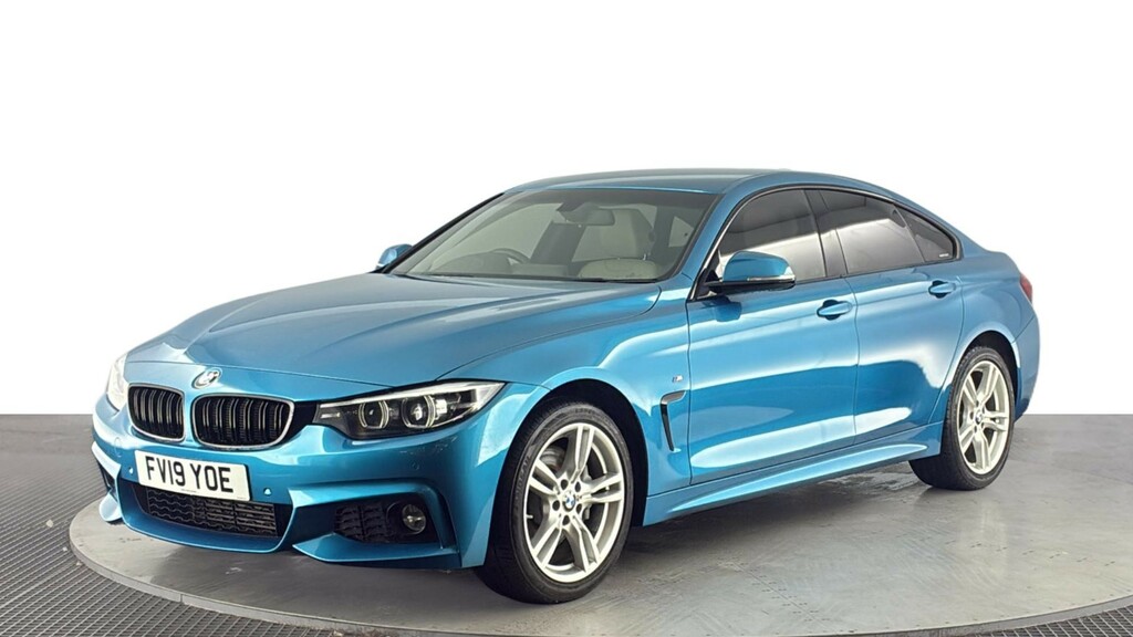 BMW 4 Series Gran Coupe 3.0 435D M Sport Hatchback Xdrive Blue