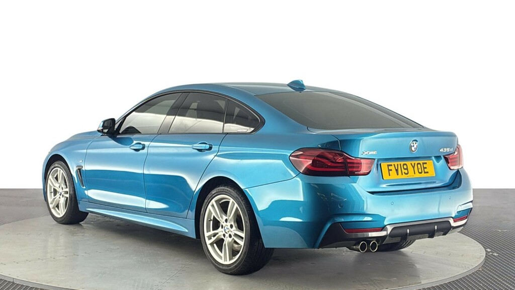 BMW 4 Series Gran Coupe 3.0 435D M Sport Hatchback Xdrive Blue #6