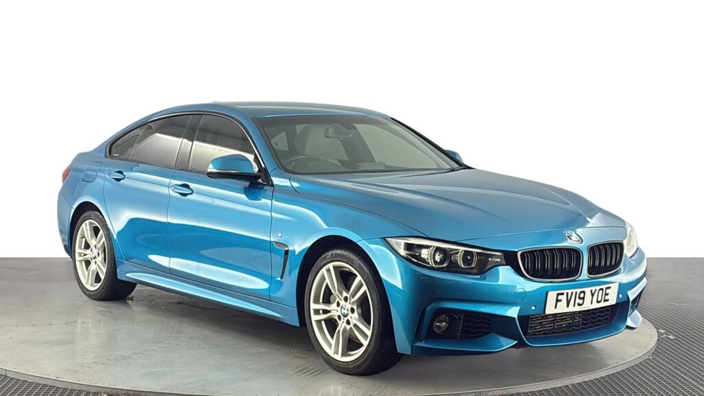 BMW 4 Series Gran Coupe 3.0 435D M Sport Hatchback Xdrive Blue #2