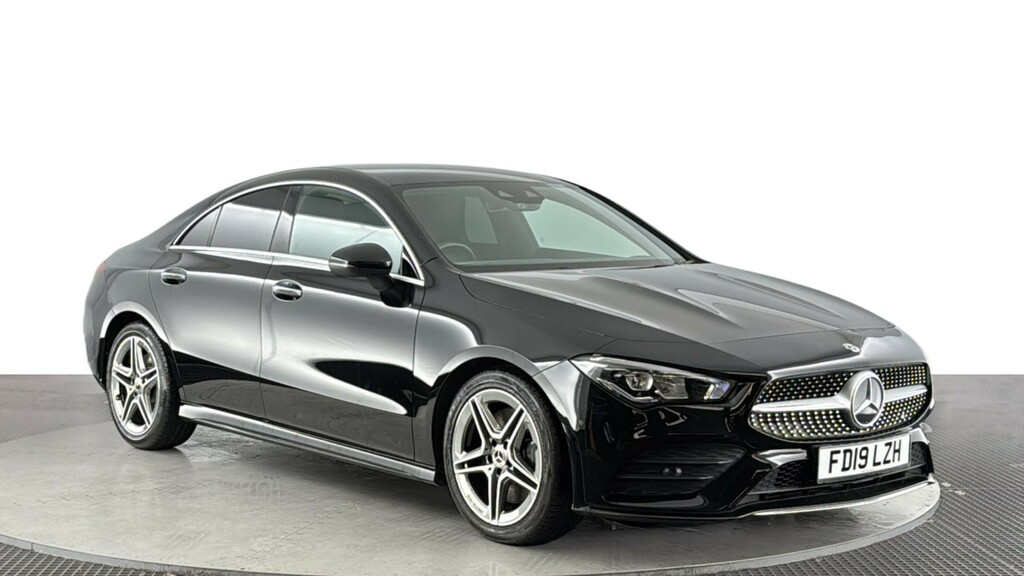 Mercedes-Benz CLA Class 2.0 Cla220 Amg Line Premium Coupe 7G- Black #2