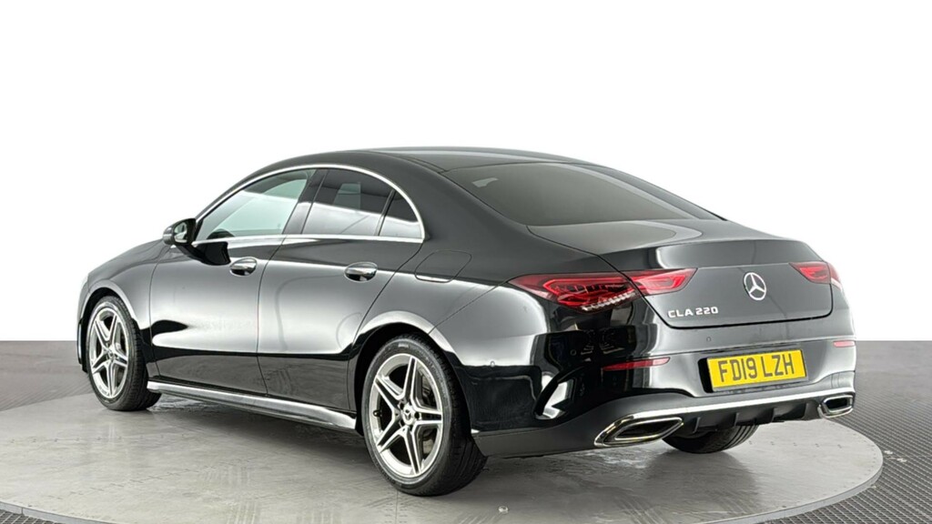 Mercedes-Benz CLA Class 2.0 Cla220 Amg Line Premium Coupe 7G- Black #6