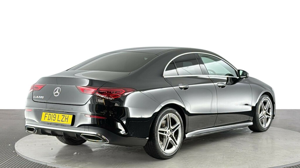 Mercedes-Benz CLA Class 2.0 Cla220 Amg Line Premium Coupe 7G- Black #4