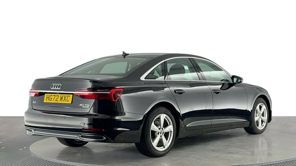 Audi A6 Saloon 2.0 Tdi 40 Sport Saloon S Tronic Quattr HG72WXC Black #4