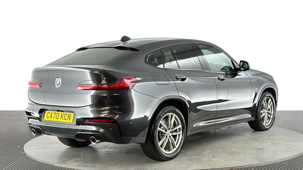BMW X4 2.0 20D Mht M Sport Suv Hybrid Xdr CA70KCN Grey #4