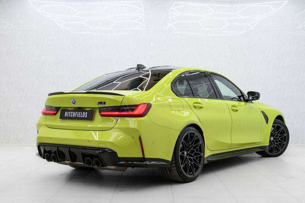 BMW M3 3L Competition Yellow #6