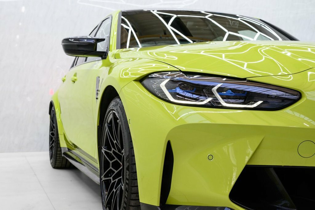 BMW M3 3L Competition Yellow #2