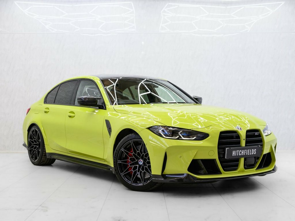 BMW M3 3L Competition Yellow