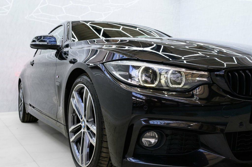 BMW 4 Series Gran Coupe 3L M Sport VK18NRX Black #2