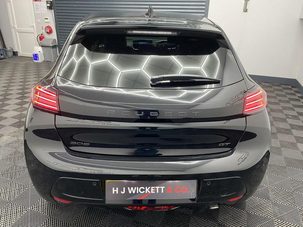 Peugeot 208 Hatchback 1.2 Puretech Gt Euro 6 Ss 20247 FV74RVE Black #4