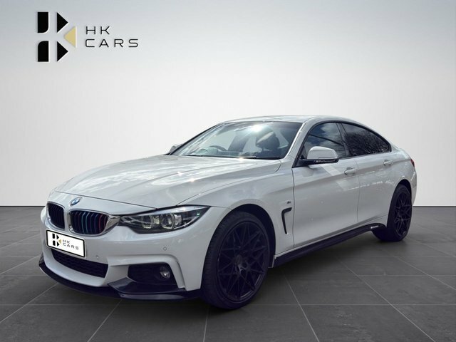 BMW 4 Series Gran Coupe 2.0 420D M Sport Hatchback Xdrive FG68BOJ White #4