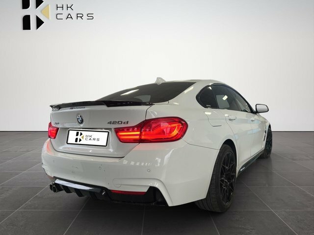BMW 4 Series Gran Coupe 2.0 420D M Sport Hatchback Xdrive FG68BOJ White #5