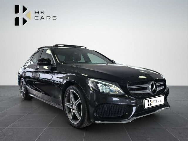 Mercedes-Benz C Class 2.1 C220d Amg Line Premium Saloon 7G- Black