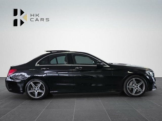 Mercedes-Benz C Class 2.1 C220d Amg Line Premium Saloon 7G- WU66LXN Black #4