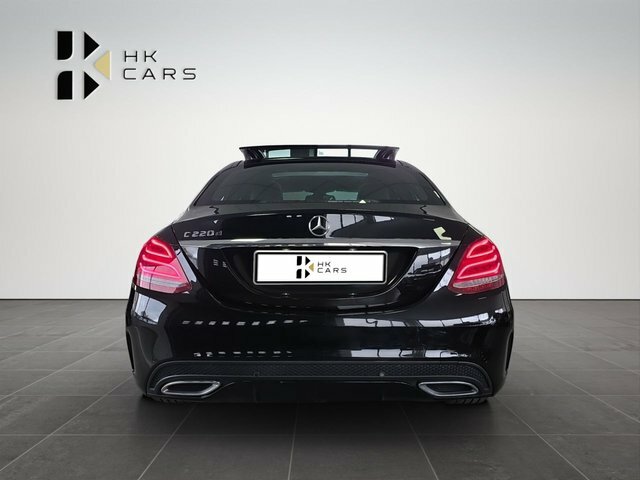 Mercedes-Benz C Class 2.1 C220d Amg Line Premium Saloon 7G- WU66LXN Black #6