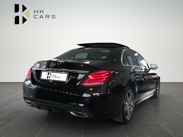Mercedes-Benz C Class 2.1 C220d Amg Line Premium Saloon 7G- WU66LXN Black #5