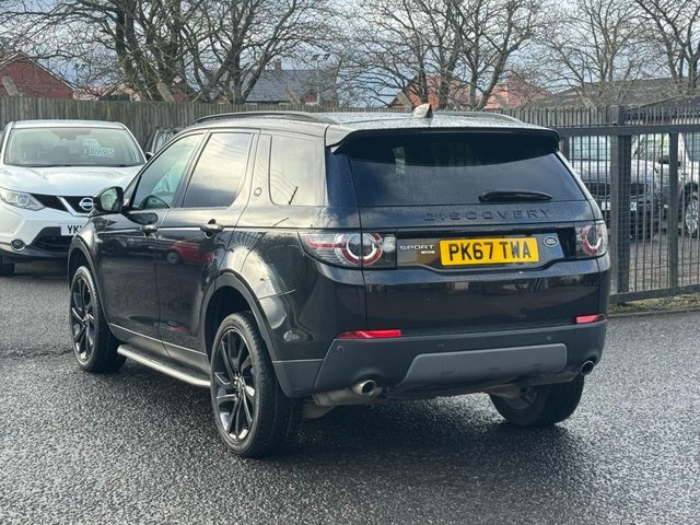 Land Rover Discovery Sport 2017 2.0 Td4 Hse Black 4Wd Euro 6 Ss PK67TWA Black #5