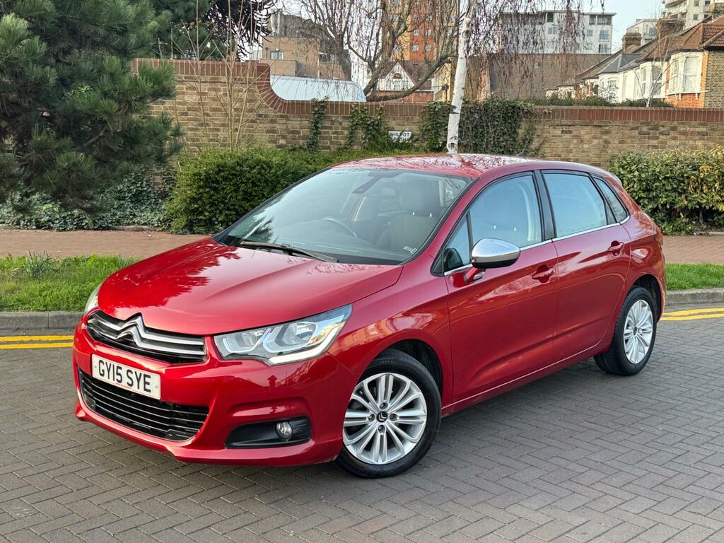 Citroen C4 1.6 Bluehdi Flair Euro 6 Red #3