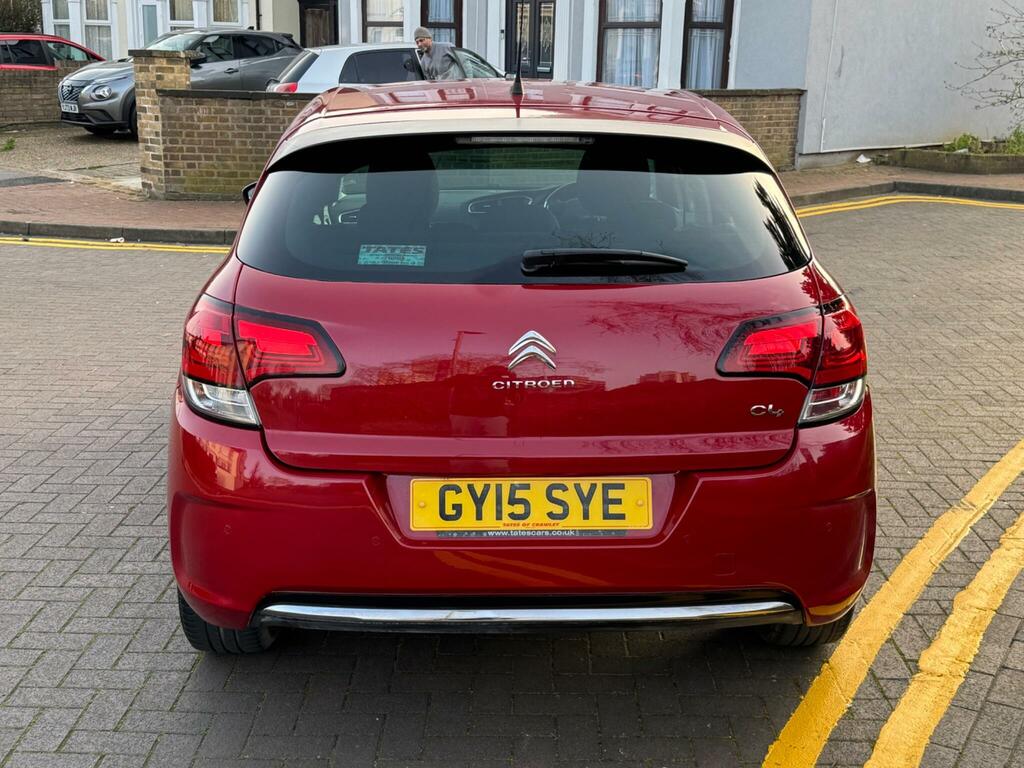 Citroen C4 1.6 Bluehdi Flair Euro 6 Red #5
