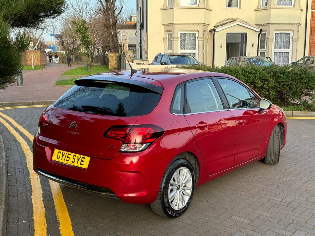 Citroen C4 1.6 Bluehdi Flair Euro 6 Red #2