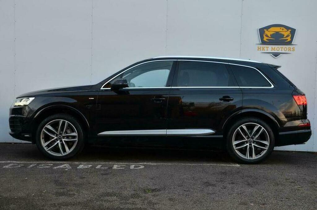 Audi Q7 Suv 3.0 Tdi V6 S Line Tiptronic Quattro Euro 6 S CV66NWU Black #5