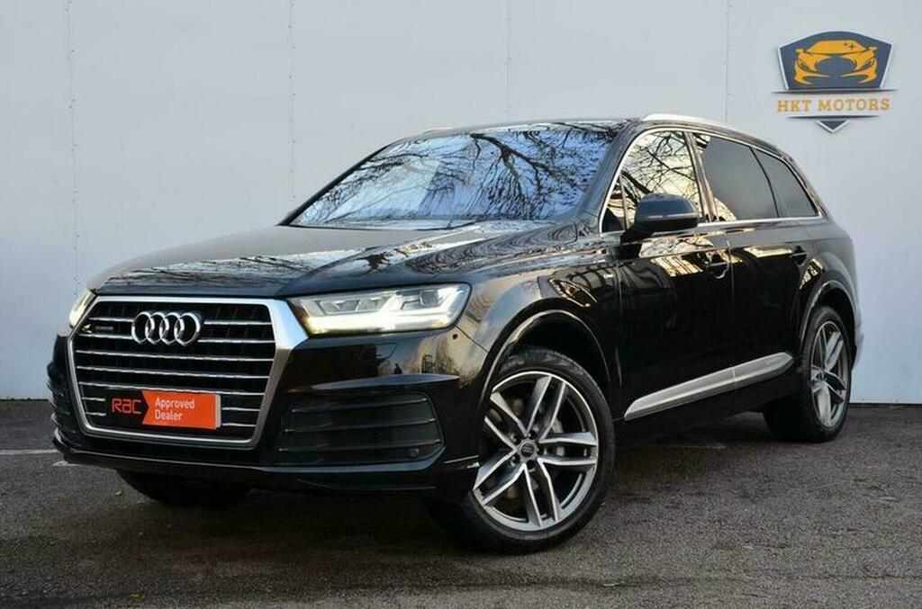 Audi Q7 Suv 3.0 Tdi V6 S Line Tiptronic Quattro Euro 6 S CV66NWU Black #4