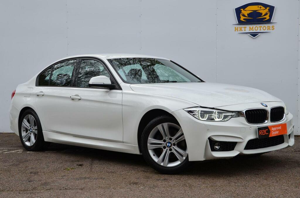 BMW 3 Series Saloon 2.0 320D Sport Euro 6 Ss 2018 White