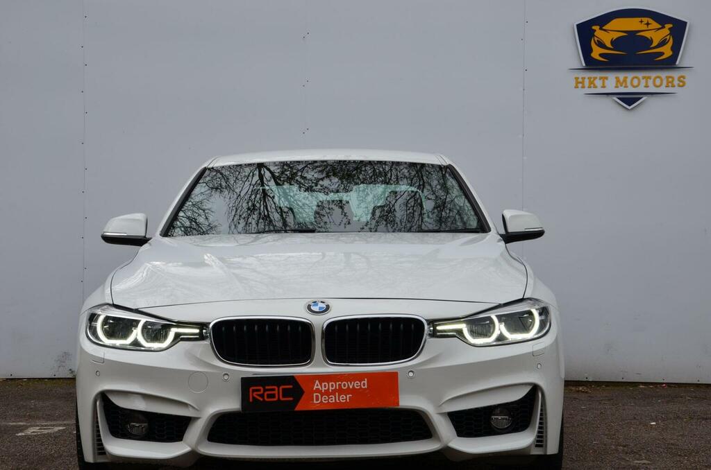 BMW 3 Series Saloon 2.0 320D Sport Euro 6 Ss 2018 HF18OWA White #3