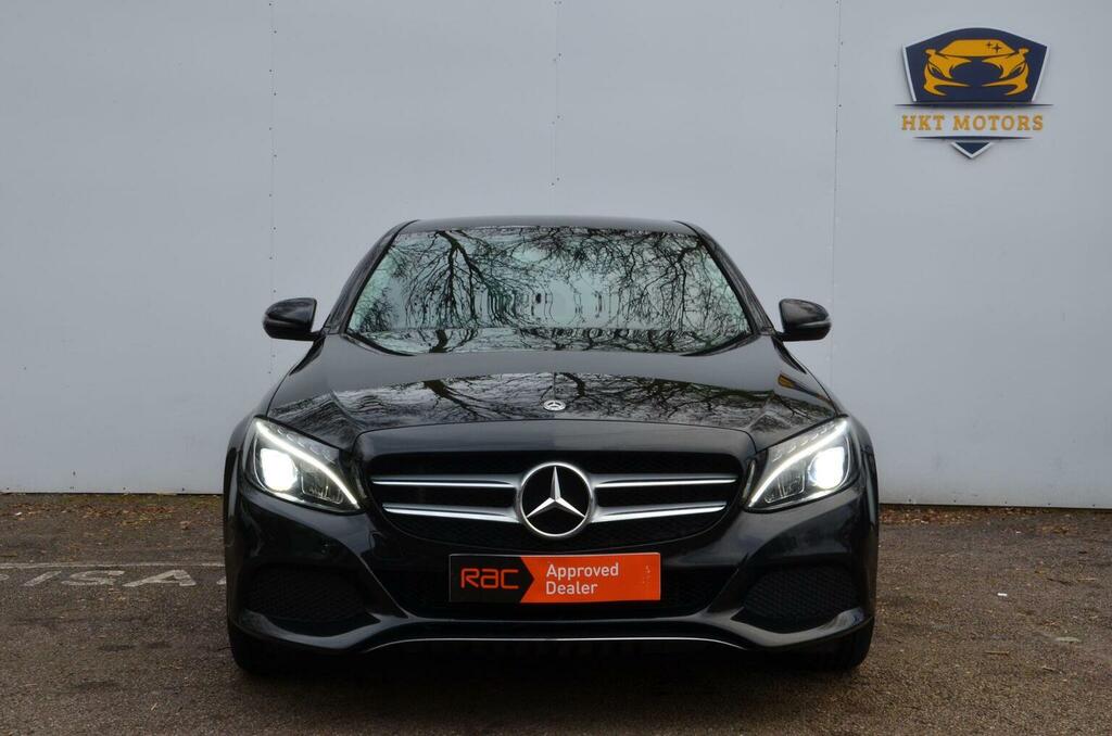 Mercedes-Benz C Class Saloon 1.6 C200d Sport G-tronic Euro 6 Ss DK18LPL Black #3