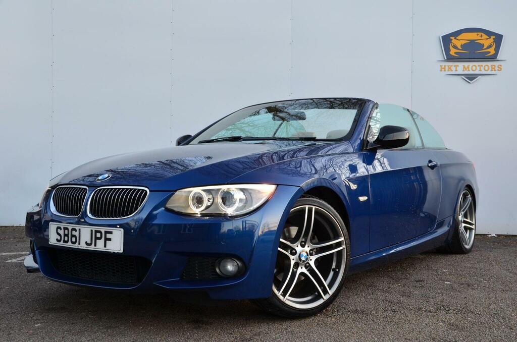 BMW 3 Series Convertible 2.0 320I Sport Plus Edition Steptronic Blue #3