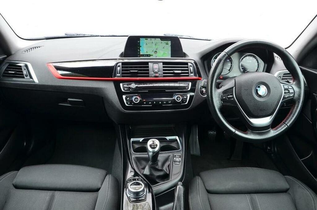 BMW 1 Series Hatchback 1.5 118I Sport Euro 6 Ss 201767 EK67UNS Black #2
