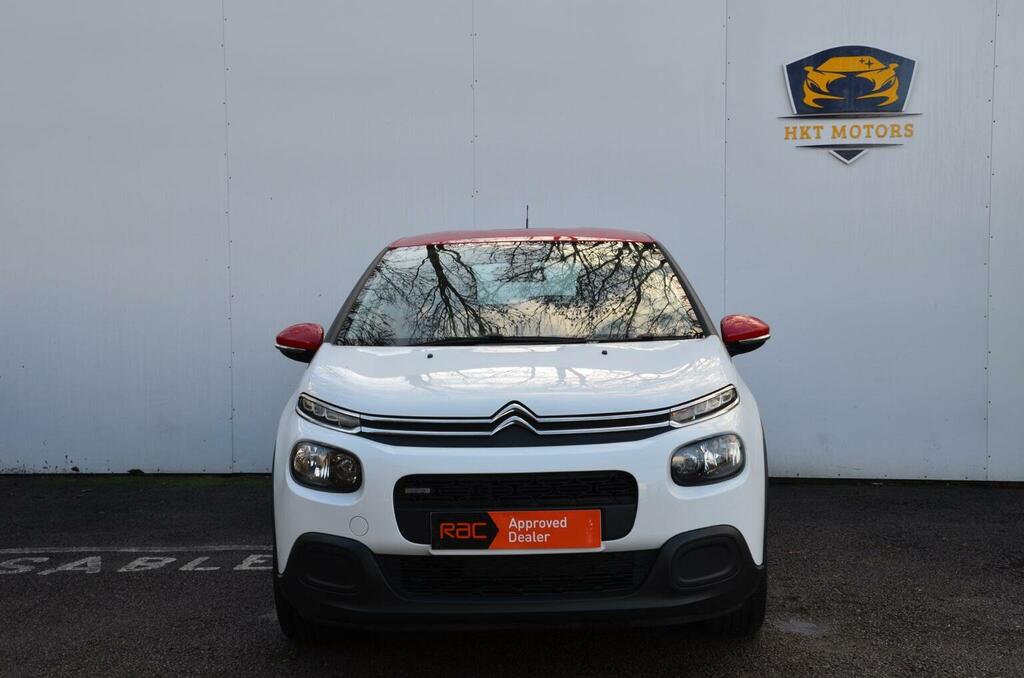 Citroen C3 Hatchback 1.2 Puretech Feel Euro 6 201717 YO17LCP White #3