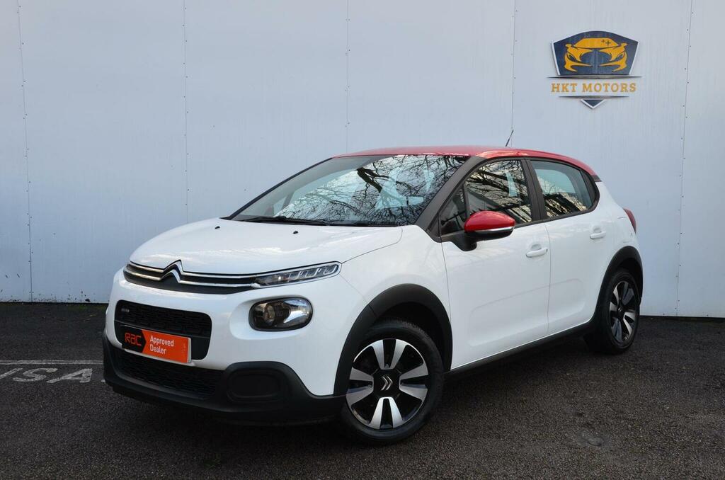 Citroen C3 Hatchback 1.2 Puretech Feel Euro 6 201717 YO17LCP White #5