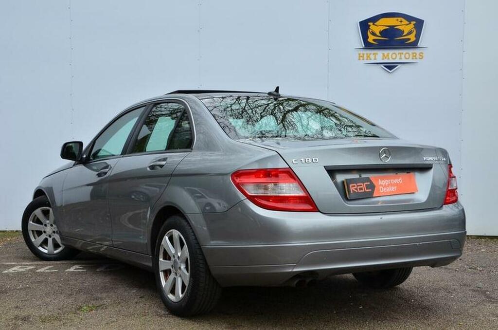 Mercedes-Benz C Class Saloon 1.8 C180k Se Euro 4 200808 Silver #6