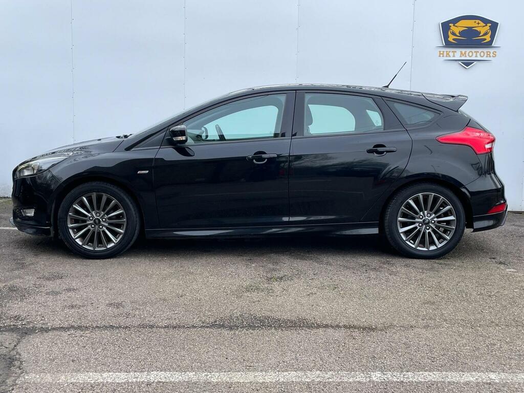 Ford Focus Hatchback 1.0T Ecoboost St-line Euro 6 Ss EP17GUX Black #6