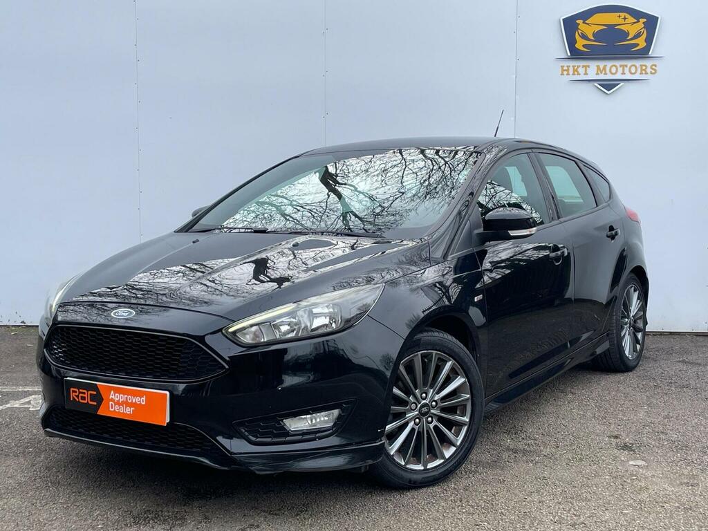 Ford Focus Hatchback 1.0T Ecoboost St-line Euro 6 Ss EP17GUX Black #5