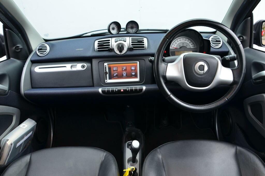 Smart Fortwo Coupe Coupe 1.0 Mhd Grandstyle Softtouch Euro 5 Ss WM14YFY Black #2