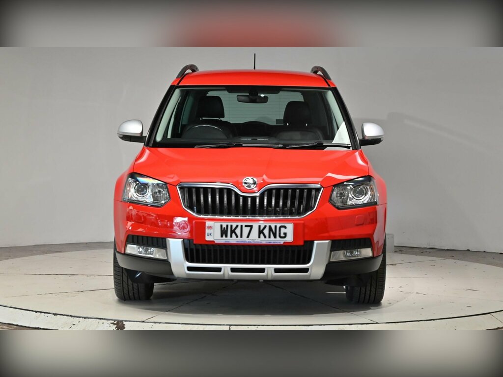 Skoda Yeti 1.2 Tsi Se L Outdoor Dsg Euro 6 Ss WK17KNG Red #2