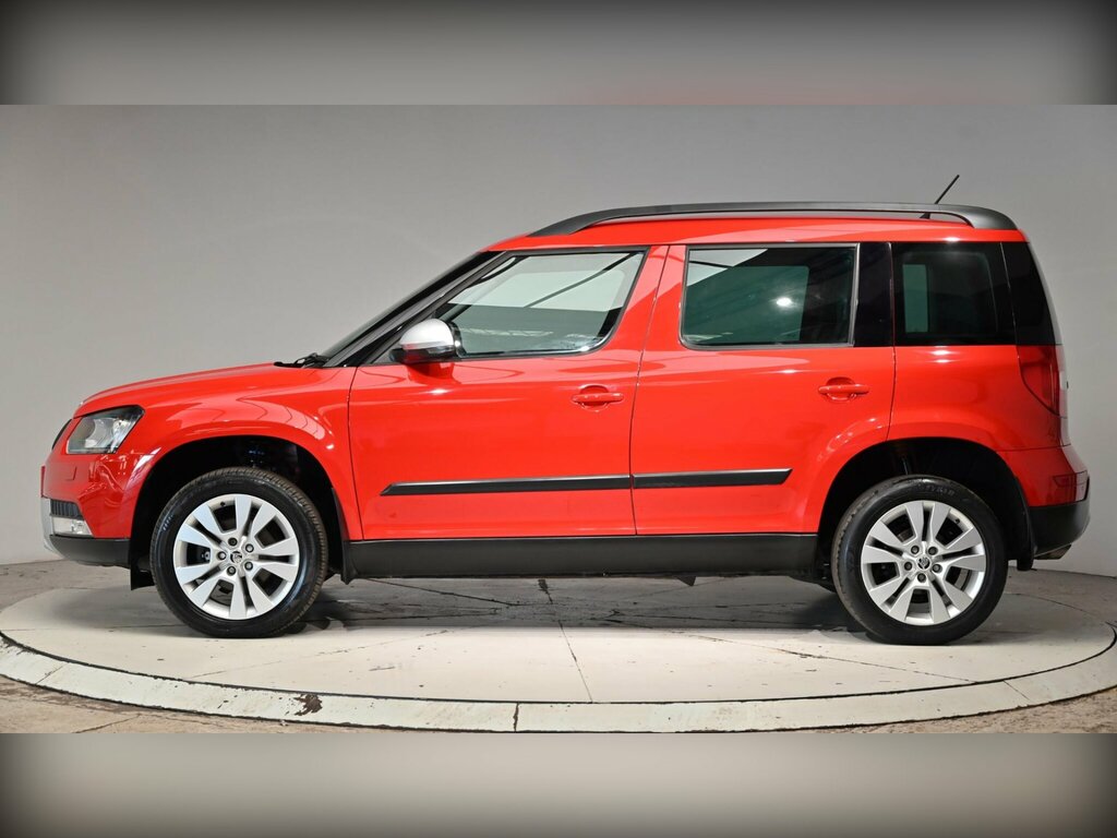 Skoda Yeti 1.2 Tsi Se L Outdoor Dsg Euro 6 Ss WK17KNG Red #3