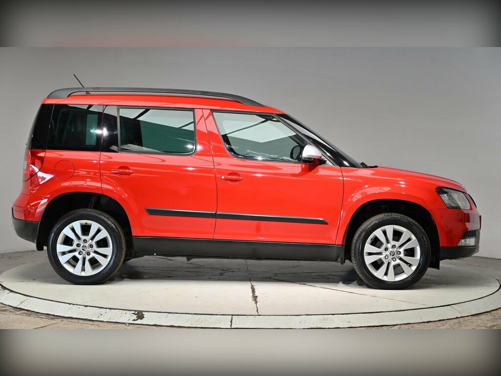 Skoda Yeti 1.2 Tsi Se L Outdoor Dsg Euro 6 Ss WK17KNG Red #4