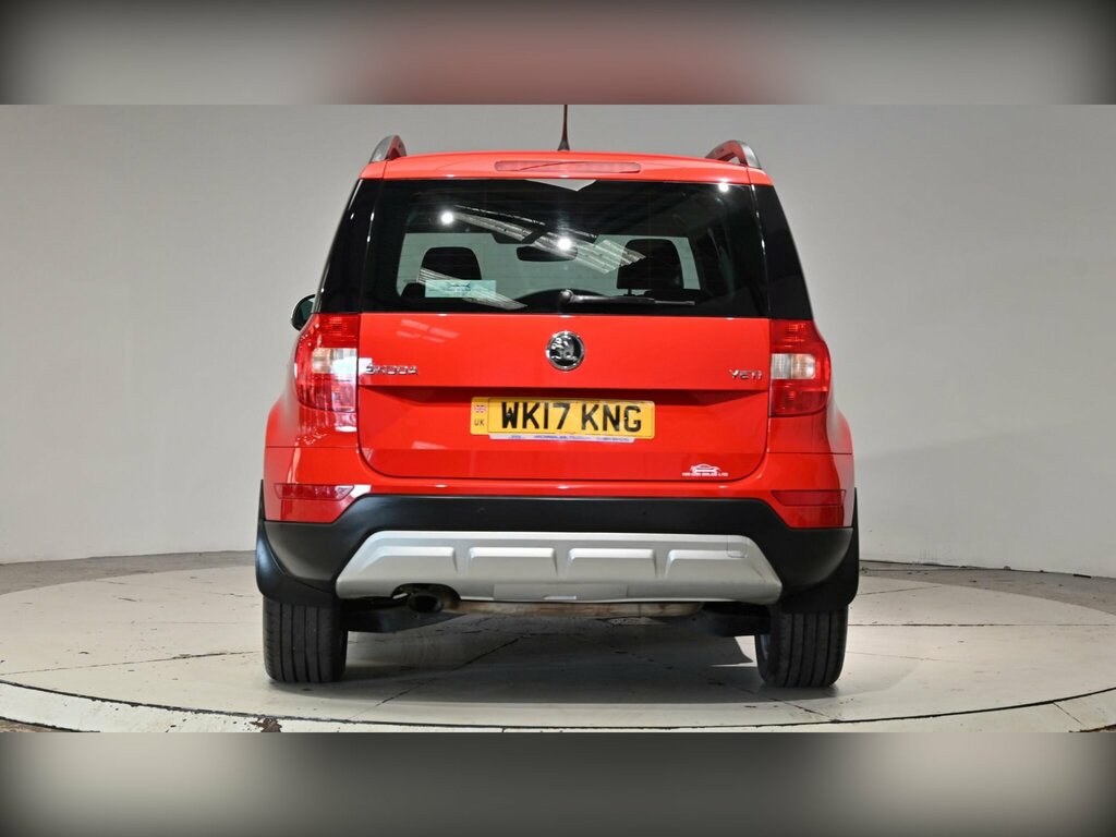 Skoda Yeti 1.2 Tsi Se L Outdoor Dsg Euro 6 Ss WK17KNG Red #5