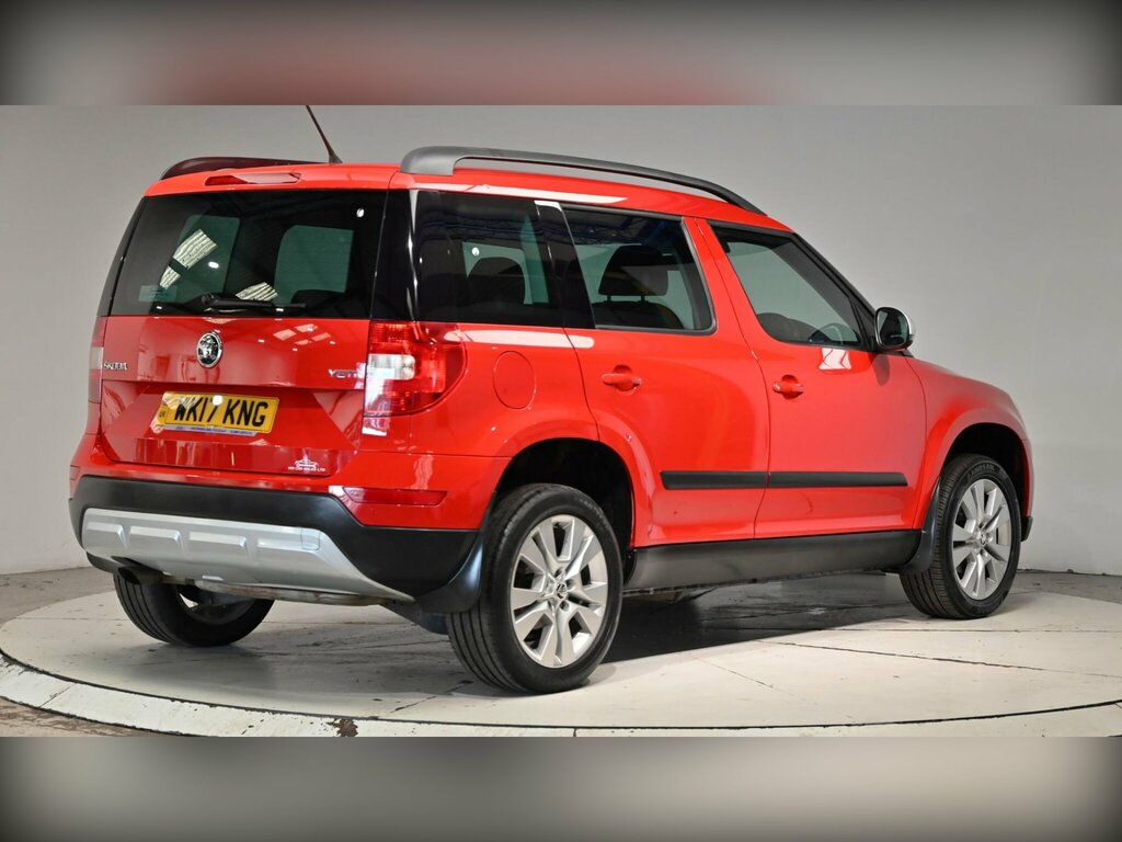 Skoda Yeti 1.2 Tsi Se L Outdoor Dsg Euro 6 Ss WK17KNG Red #6