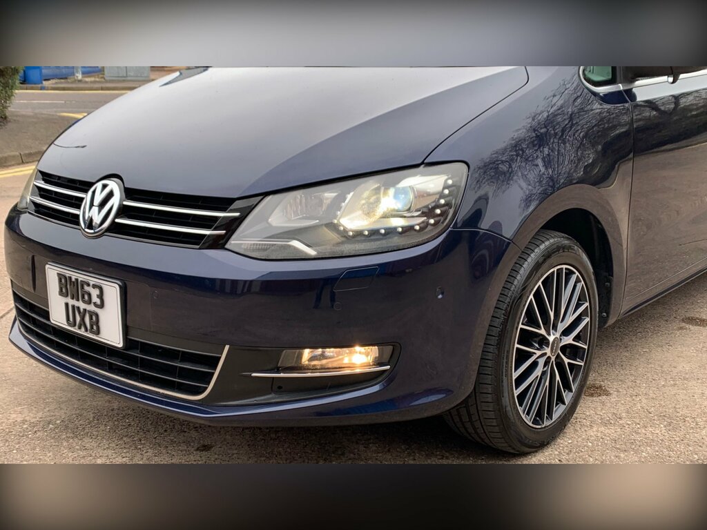Volkswagen Sharan 1.4 Tsi Bluemotion Tech Se Dsg Ulez 7 Seats Blue #6