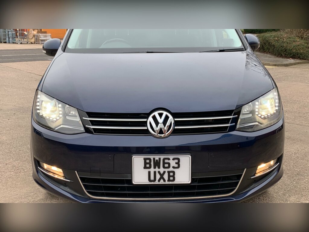 Volkswagen Sharan 1.4 Tsi Bluemotion Tech Se Dsg Ulez 7 Seats Blue #4