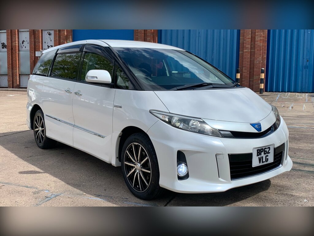 Toyota Estima Aeras G 2.4 Hybrid 7 Seats Mpv Ulez White