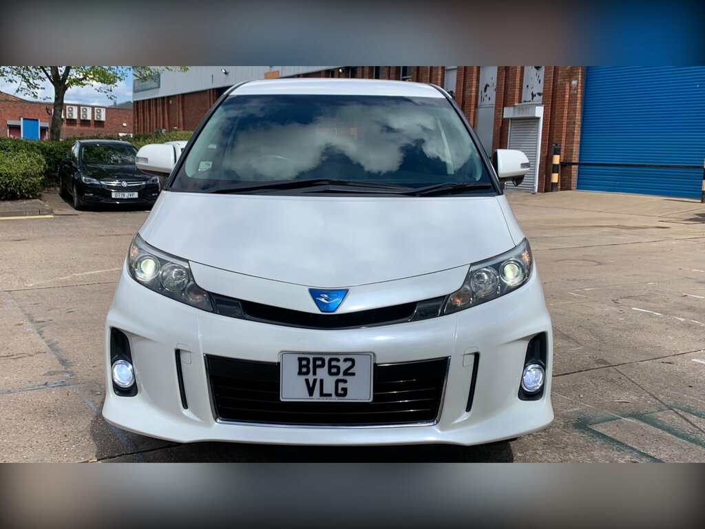 Toyota Estima Aeras G 2.4 Hybrid 7 Seats Mpv Ulez White #3